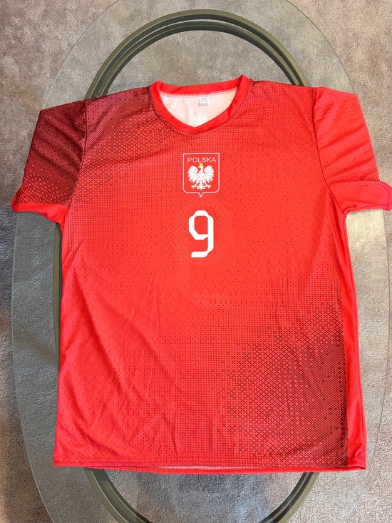 The Unbranded Brand Other - Polska Red Soccer Jersey “Number 9”